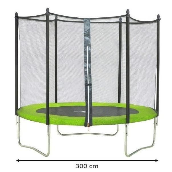 KANGUI Trampoline Twin 300 Vert pour 178€