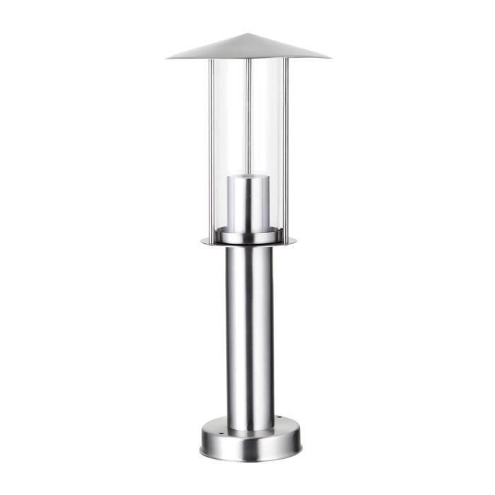 Borne Inox 45cm 60W E27 pour 15€