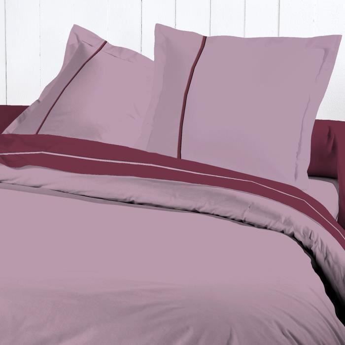 DAVID OLIVIER Housse Couette 220x240 Percale PARME pour 35€