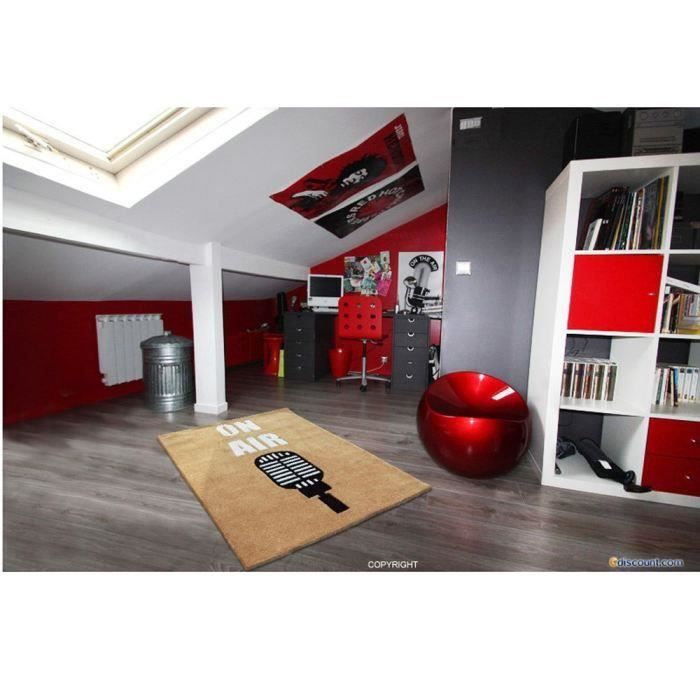 Tapis main Taupe 120x150 cm pour 48€