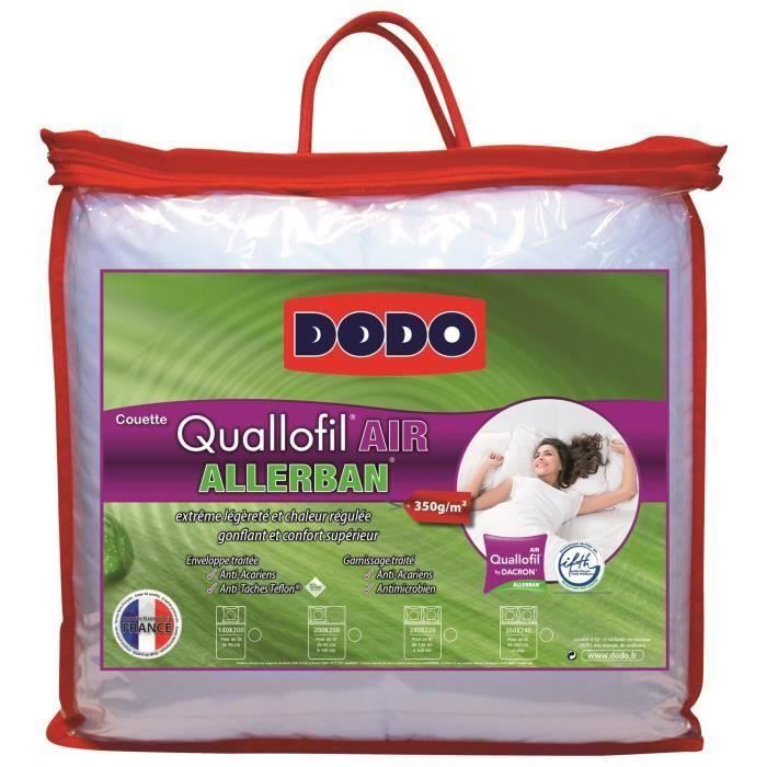 Couette Quallofil Air Allerban 200x200cm pour 121€