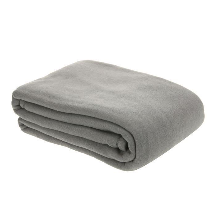 Couv. Polaire 350g/m2 SOURIS 220x240cm pour 19€