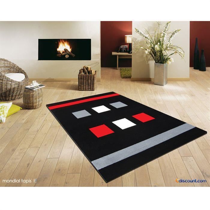 Tapis 757 noir/rouge 200x290cm pour 171€