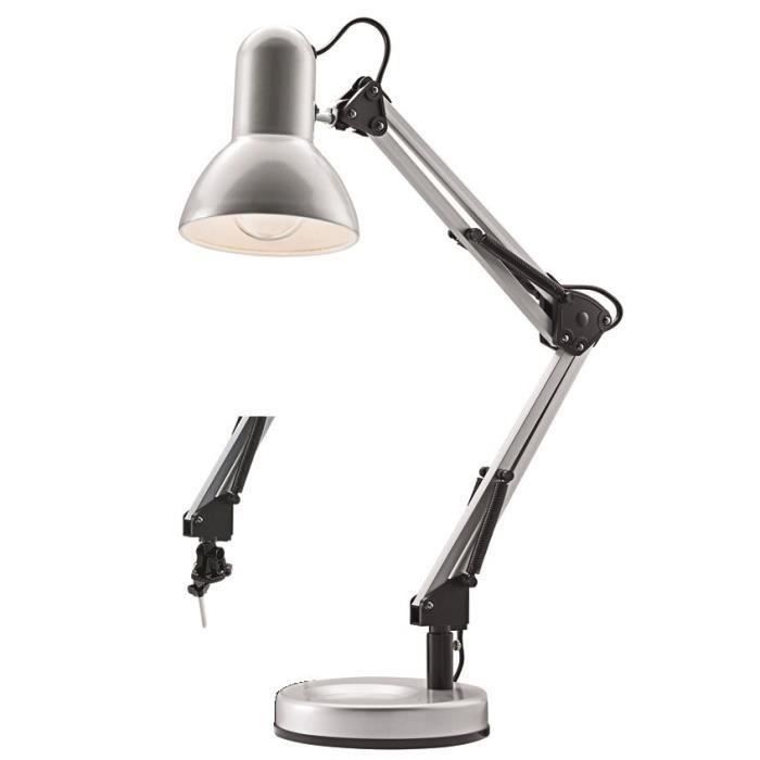 ARCHI lampe étau + base Tete diam 15 x H50 pour 9€