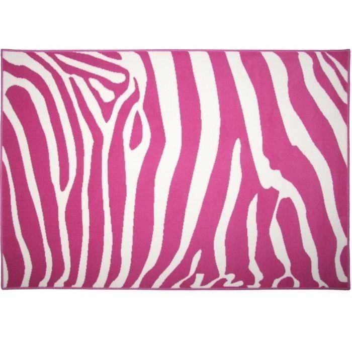 Tapis Zebra Rose 120x170 pour 31€