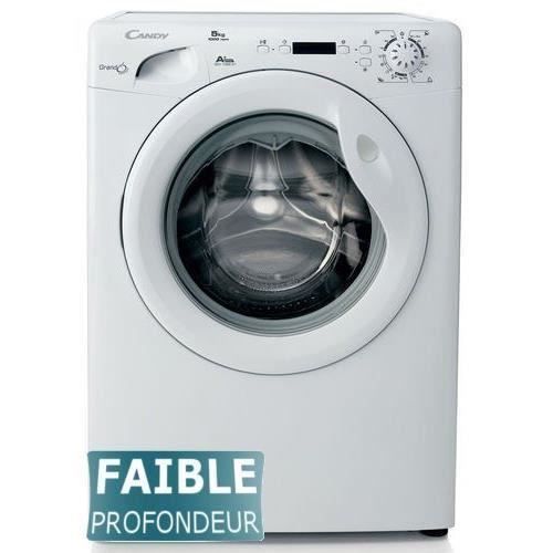 CANDY GCY 1052D1 Lave-Linge Frontal Faible profond