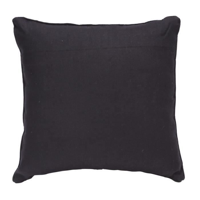 Coussin - Stone - Coton gratté - 40*40 cm - Anthra pour 6€