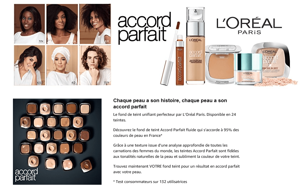 Poudre - L'Oréal Paris - Accord Parfait - 2.R Vanille Rosé - Enrichie