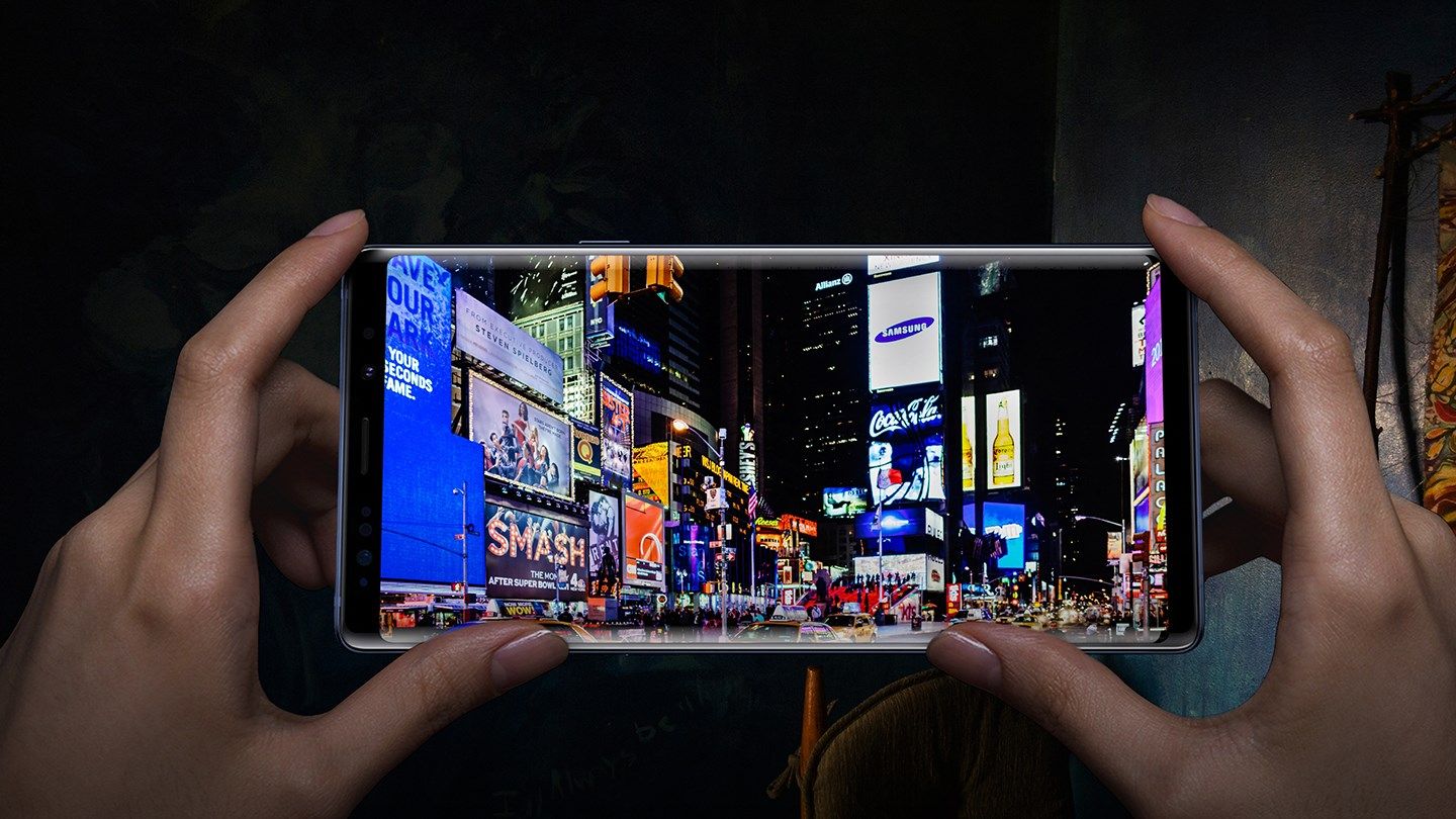 L’écran Infinity du Galaxy Note 9