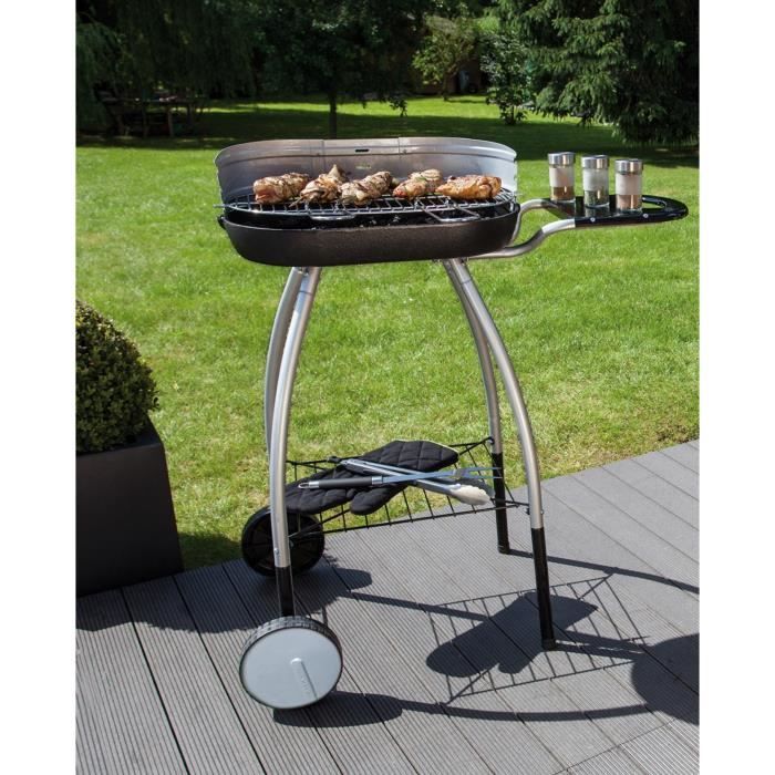 barbecue charbon bois fonte magma