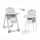 CHICCO Chaise haute ajustable 5 en 1 POLLY PROGRES