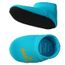 Chaussons anti-glisse bleu