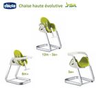  CHICCO Chaise haute évolutive I-Sit Vert