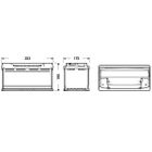  Batterie auto Fulmen FA1000 100AH 900A