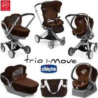 CHICCO Poussette Combinée Trio I-Move Brown CHICCO Poussette Combinée Trio I-Move Brown