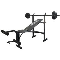  IXOSPORT Banc de Musculation + Fonte