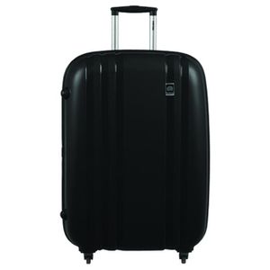 VISA DELSEY Valise Rigide Polypropyl?ne 4 Roues 70cm PP ZIP Noir