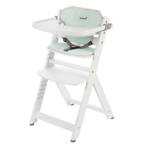 SAFETY 1ST Chaise Haute Timba en bois + coussin - Pop Hero