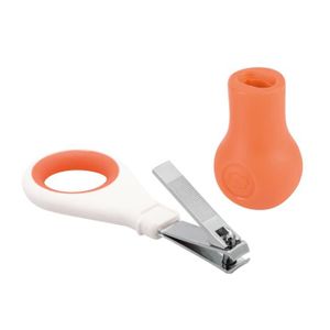BEBE CONFORT Coupe Ongles Ergonomique + Base Corail