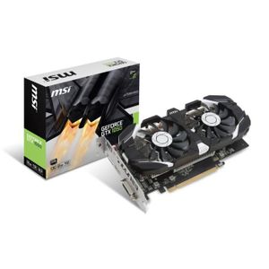 MSI Carte graphique GeForce? GTX 1050 2GT OC - 2Go - GDDR5
