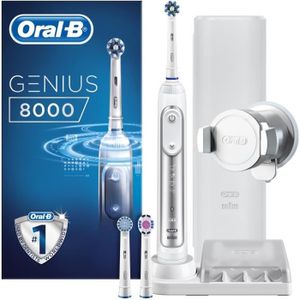 Oral-B Genius 8000 White par Braun Brosse ? dents électrique