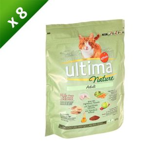 ULTIMA Nature au poulet - Pour chat adulte - (x8)