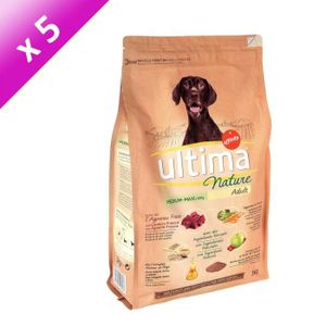 ULTIMA Nature Medium-Maxi ? l'agneau - Pour chien adulte - (x5)