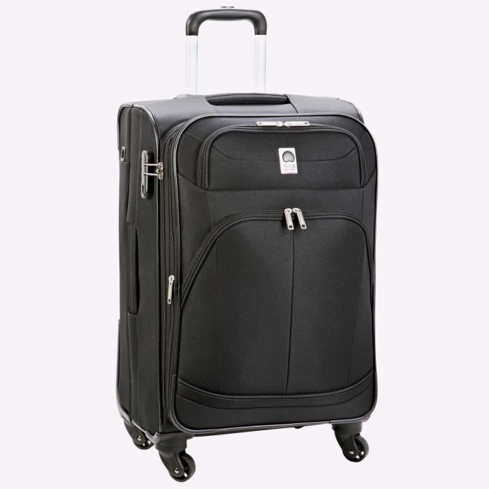 Valise trolley 4 roues 65 cm PIN UP 4 Noir Achat / Vente valise