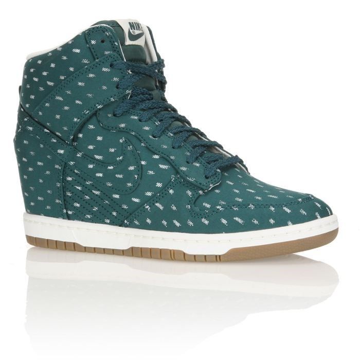 basket nike femme kaki