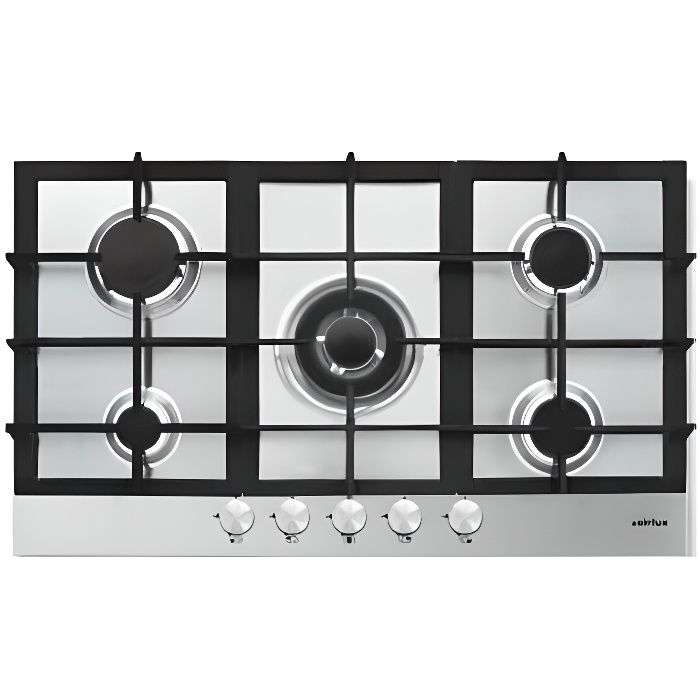 Plaque de cuisson gaz 5 feux 90 cm sur EnPerdreSonLapin
