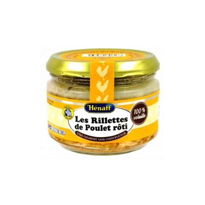 HENAFF Rillettes de Poulet Rôti 180g Achat / Vente paté terrine