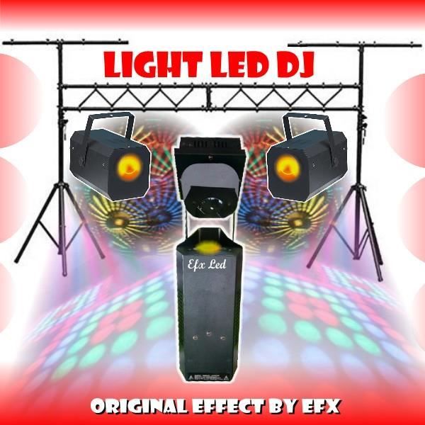 PACK DJ LED LIGHT SCAN + PORTIQUE JEUX DE LUMIERE A PRIX FOU ! pack
