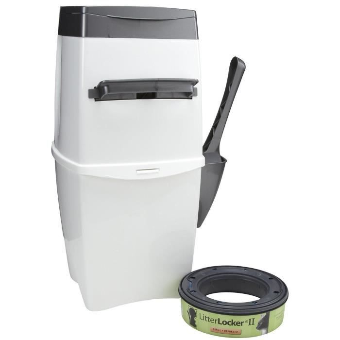 LITTER LOCKER II Poubelle pour litière souillée Chat Achat / Vente