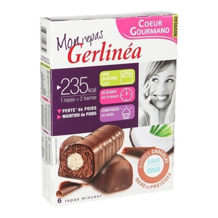 GERLINEA Barre Chocolat coeur de Coco 372g - Achat / Vente ...