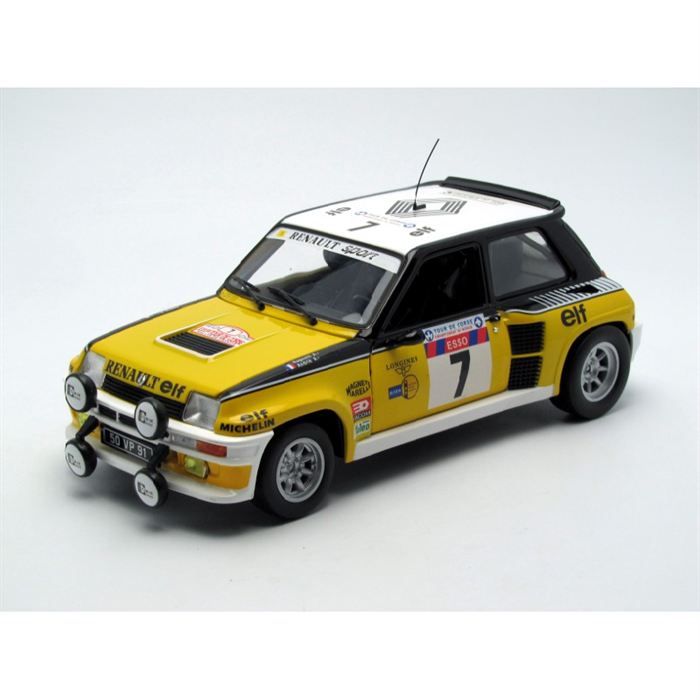 Renault 5 Turbo SODICAM #3 Tour De Corse 1982 Renault-1-18-5-turbo