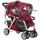 POUSSETTE  CHICCO Poussette Double Together Fire