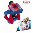 BUREAU BEBE - ENFANT Spiderman - Bureau d'Activité +Set Coloriage 40pcs