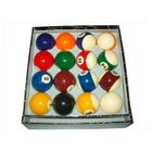 USTENSILE BILLARD René Pierre jeu de 16 billes numérotées diam. 57 m