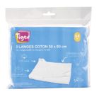 COUCHE - LANGE  TIGEX Carrés câlins (lot de 3 langes)