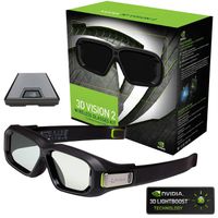 PACK PERIPHERIQUE Nvidia 3D Vision 2 - Kit Lunettes+capteur