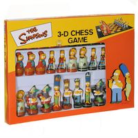 JEU DE PLATEAU  Jeux d'échec Simpsons