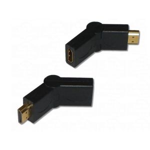 Adaptateur câble HDMI mâle / femelle, rotatif