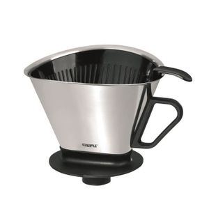 GEFU ANGELO Filtre ? café 16000 ?15cm noir et gris