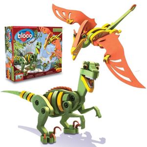 Vélociraptor & Ptérosaure BLOCO