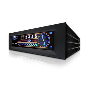 NZXT Rhéobus Sentry 2 - Écran LCD tactile - 5 ventilateurs