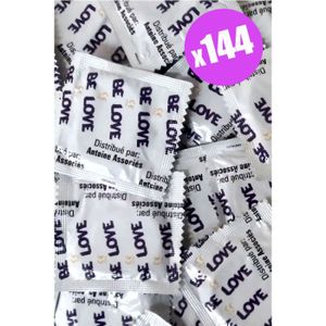 PRÉSERVATIF LOT DE 144 PRESERVATIFS BE LOVE PRÉSERVATIF LOT DE 144 PRESERVATIFS BE LOVE