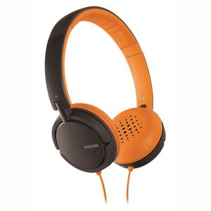CASQUE / ECOUTEUR PHILIPS SHL5001 Casque orange/marron