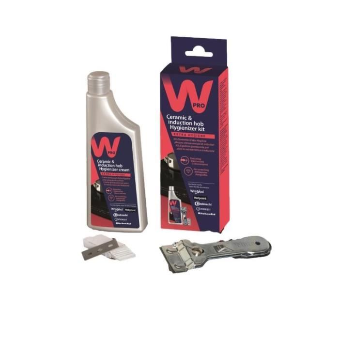 WPRO KIT NETTOYANT VITROCERAMIQUE ET INDUCTION - Achat ...