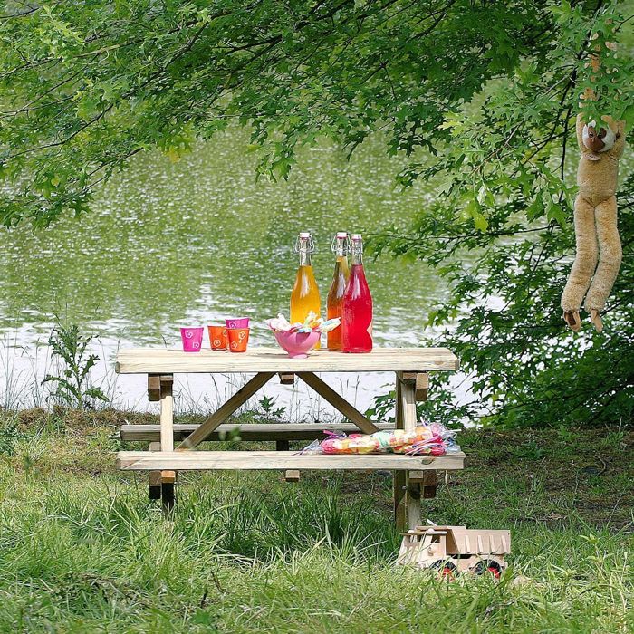 Vente table de pique nique Table pique nique en bois p?