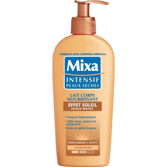 MIXA Intensif Peaux Sèches Eff. Soleil Mate 250ml - Achat ...